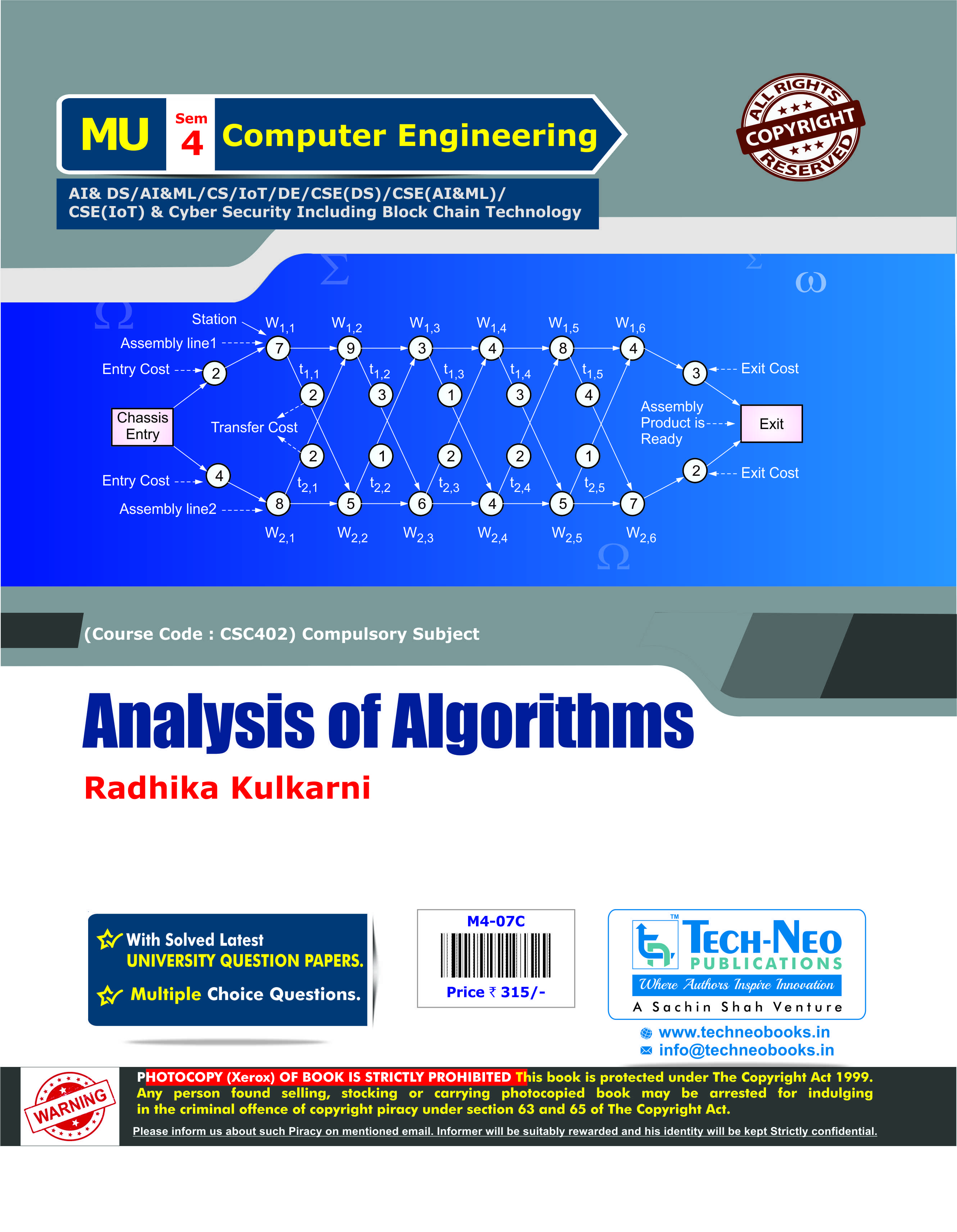 Analysis of Algorithm (CSC402)