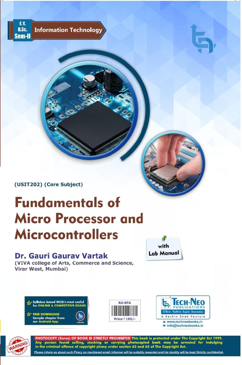 Fundamentals Of Micro Processor & Microcontrollers