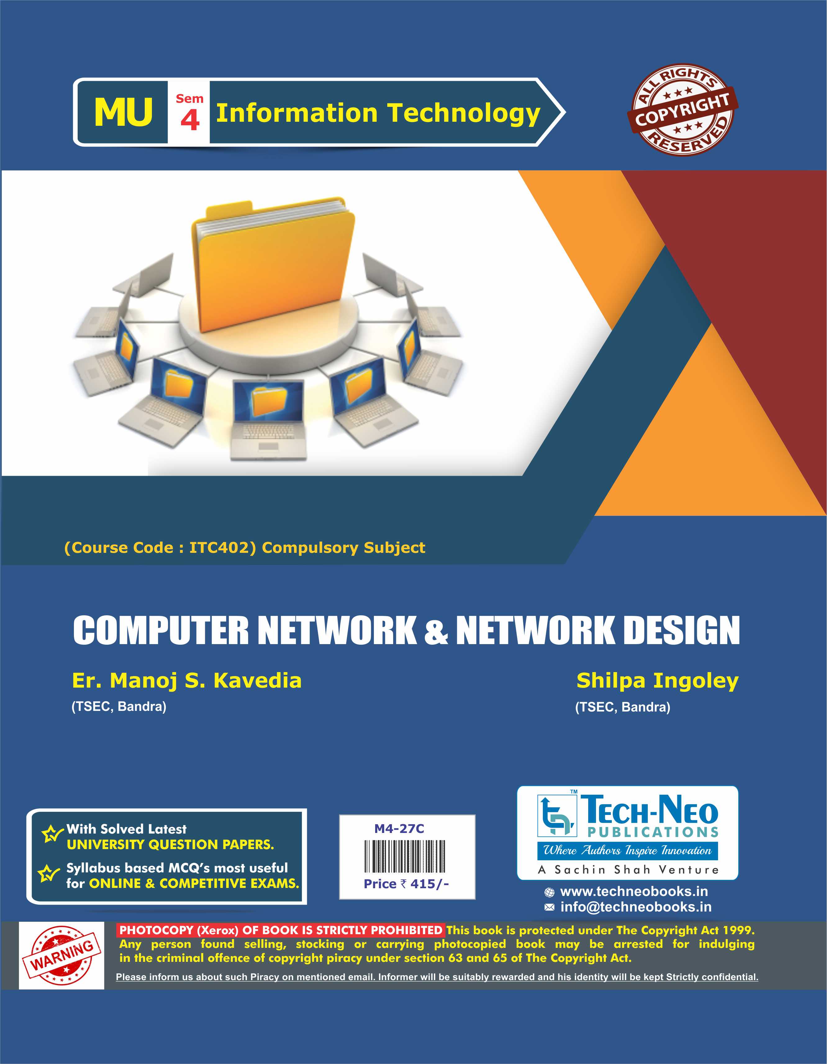 Computer Network & Network Design (ITC402)