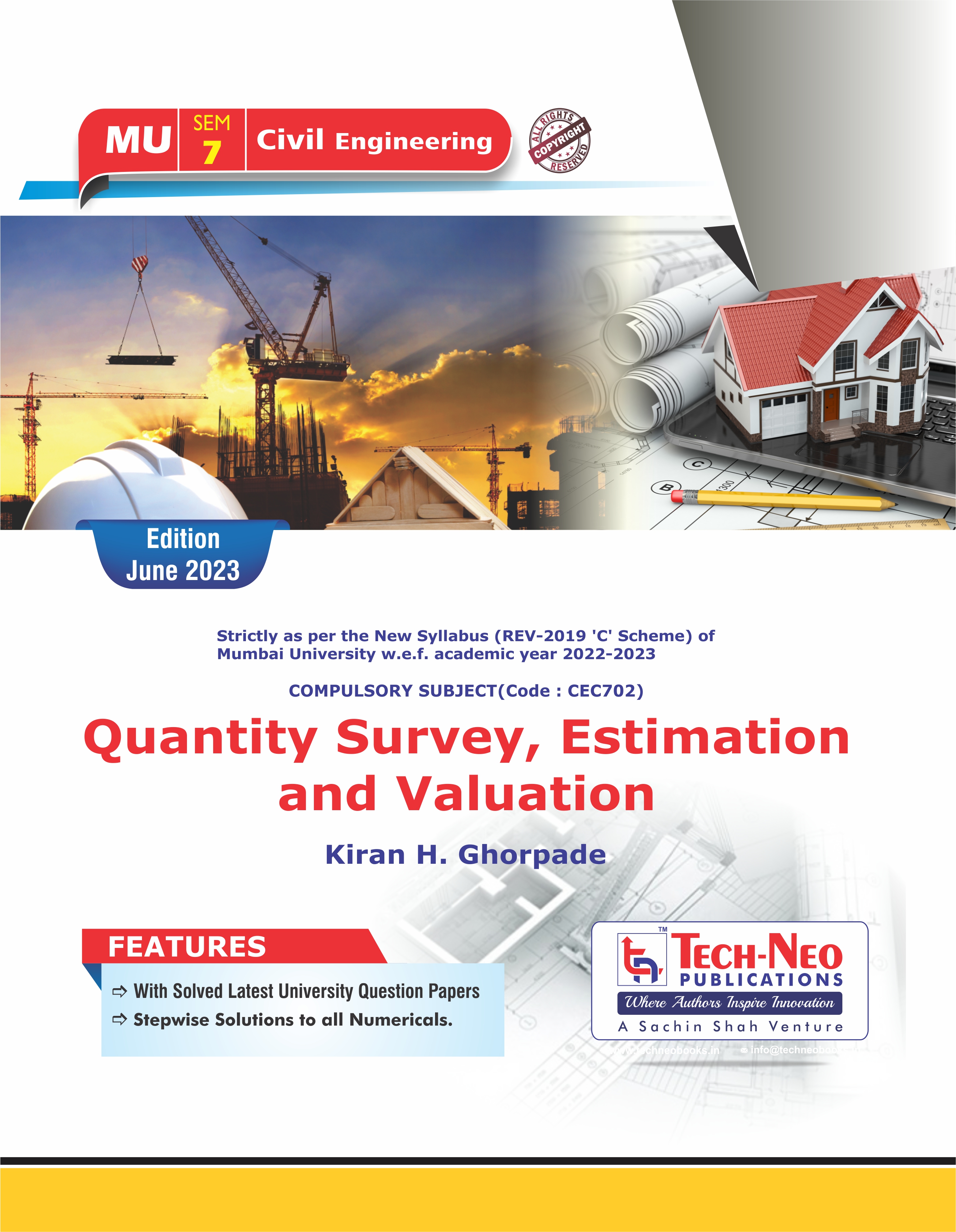 Quantity Survey, Estimation and Valuation