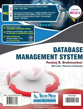 Database Management Systems (ECC305)