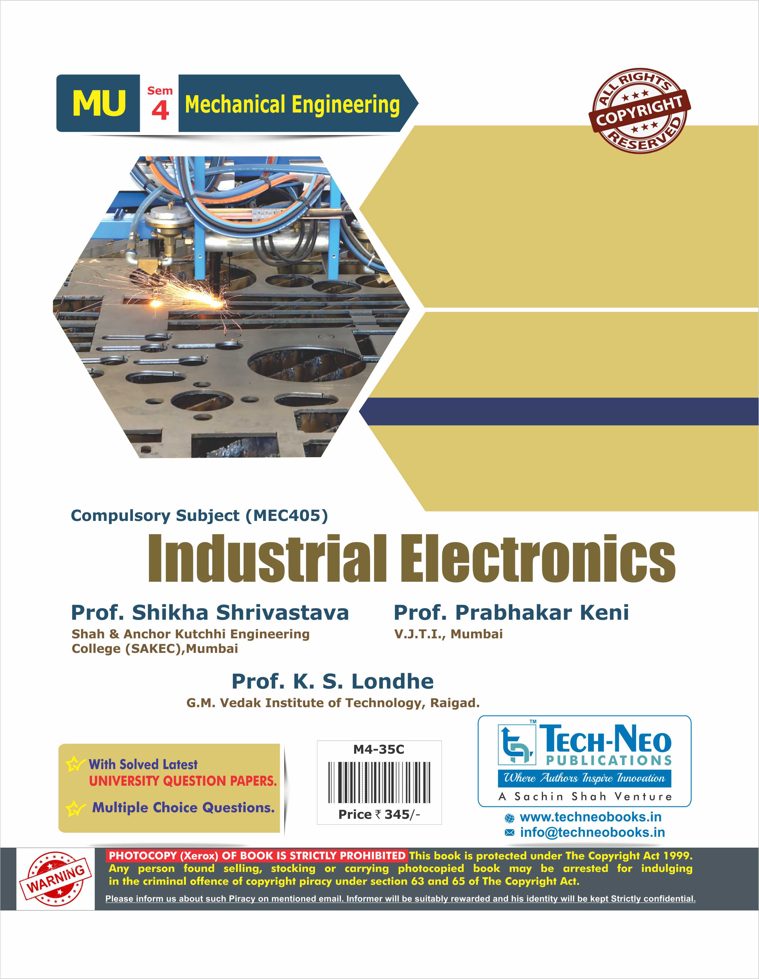 Industrial Electronics (MEC405)